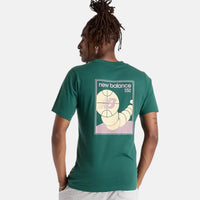 New Balance 550 Green T-Shirt