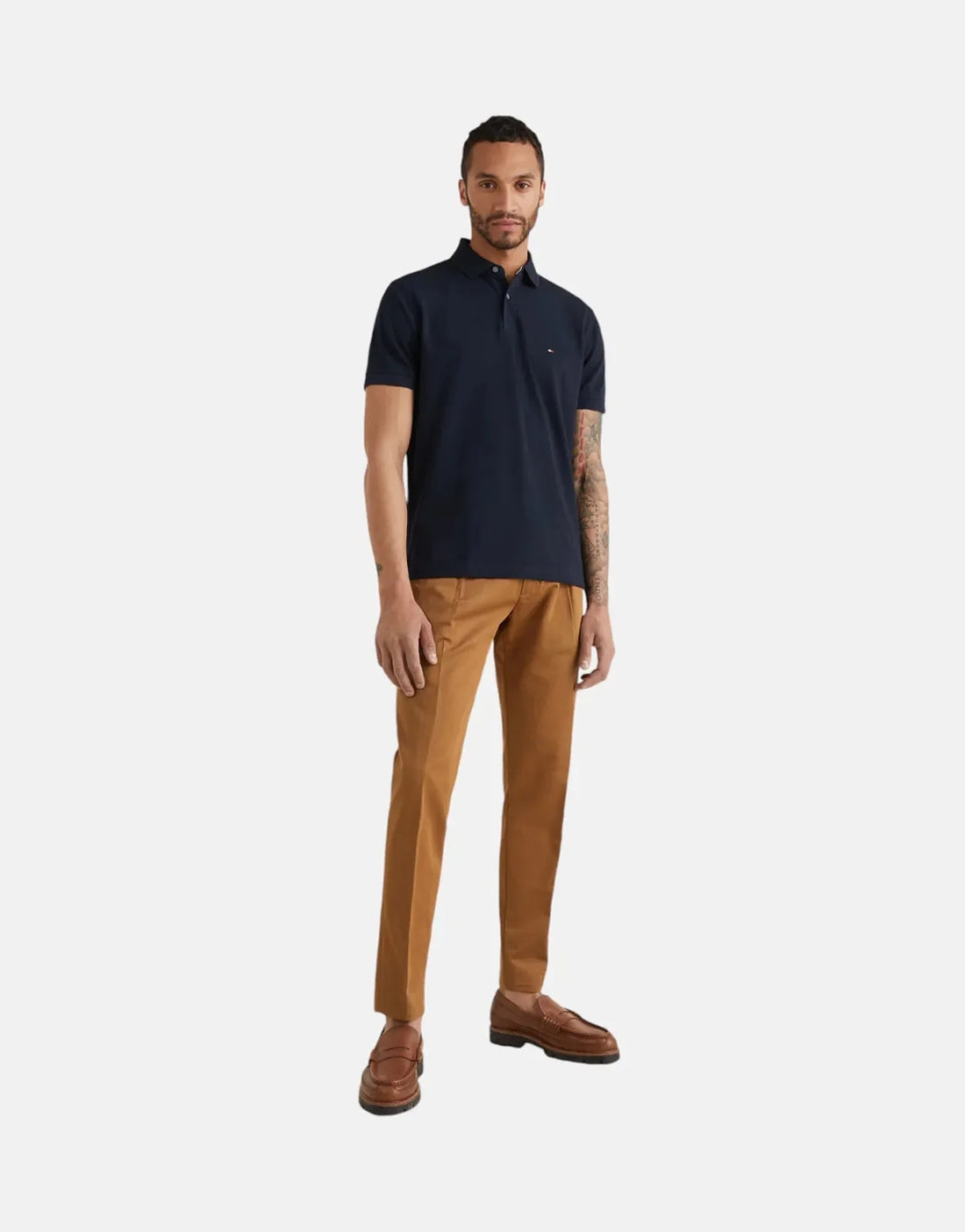 Tommy Hilfiger 1985 Slim Indigo Polo Shirt (incorrect image)