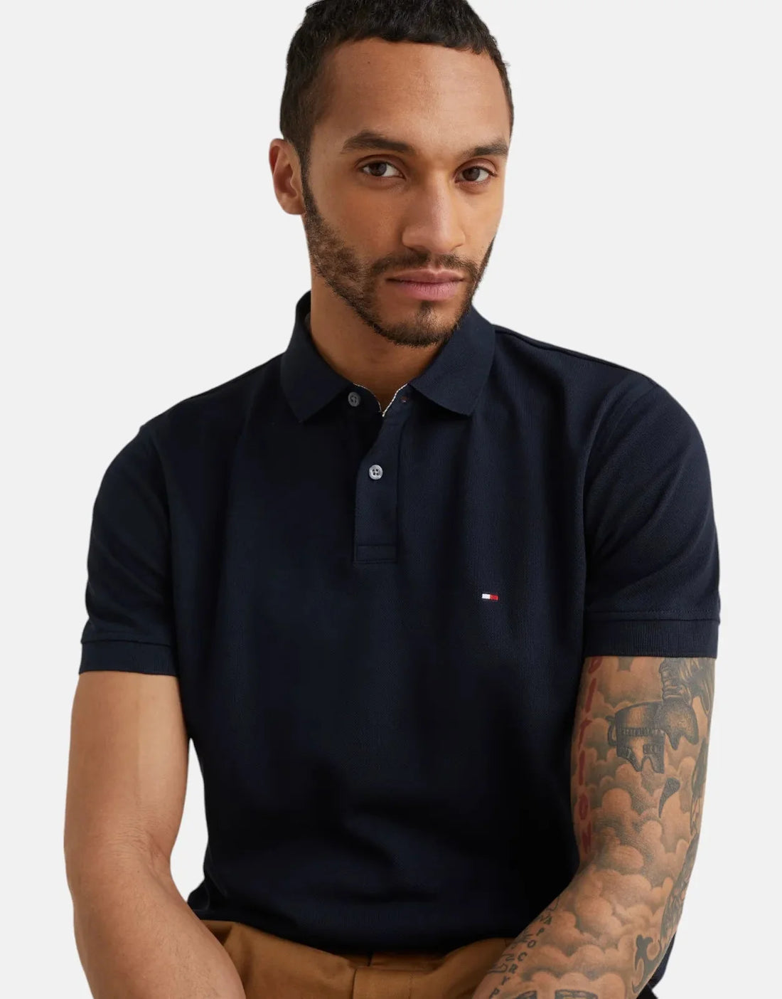 Tommy Hilfiger 1985 Slim Indigo Polo Shirt (incorrect image)