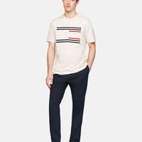 Tommy Hilfiger Grossgrain Flag White T-Shirt