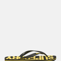 Superdry Vintage Vegan Black Flip Flops