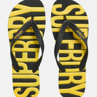 Superdry Vintage Vegan Black Flip Flops