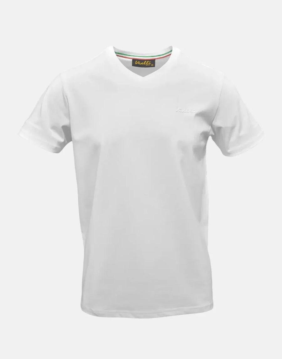 Vialli Bold White T-Shirt