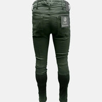 Vialli Iyevvo Bottle Green Jeans