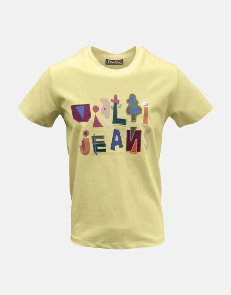 Vialli Island Yellow T-Shirt